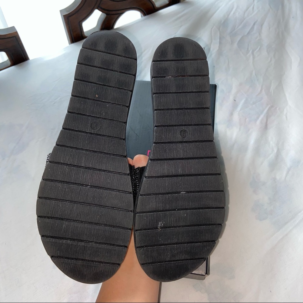 MATERIAL GIRL GLITTER SANDALS - Picture 4 of 5